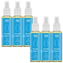 Kit 6 Óleo De Argan Reconstrução Capilar 120Ml - Pepilon