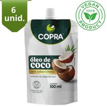 KIT 6 Óleo de Coco Sem Sabor/Cheiro 100ml Pouch Copra