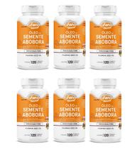 Kit 6 Óleo De Semente de Abóbora - Unilife - 120 capsulas