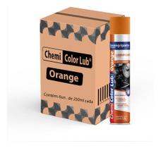 Kit 6 Oleo Desengripante Spray Chemicolor Orange Lub 250ml