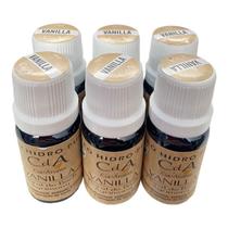 Kit 6 Óleo Hidrossolúvel Vanilla Puro Umidificadores 10Ml