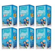 Kit 6 Ômega 3 Pro Kids Oil 30 Caps Mast - Equaliv