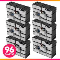 Kit 6 Organizador De Parafuso Ferramentas Com 96 Gavetas Kit 6 Organizador De Parafuso Ferramentas Com 96 Gavetas