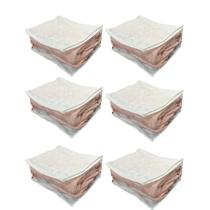 Kit 6 Organizador Maleiro Para Guarda Roupa Multiuso BR G