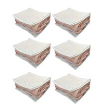 Kit 6 Organizador Maleiro Para Guarda Roupa Multiuso BR G