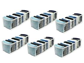 Kit 6 Organizadores de Gavetas 11 Nichos 601 VB Home