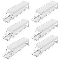 Kit 6 Organizadores de Ovos 7 Unidades Cor Branca - Ou