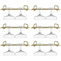 Kit 6 Organizadores Porta Taças 25cm Suportes Para Pendurar Taças