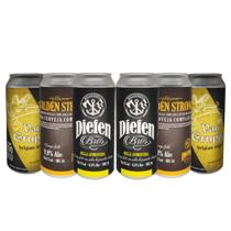 kit 6 pack de cervejas escola Belga