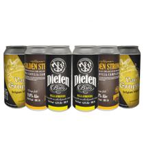 kit 6 pack de cervejas escola Belga - mista