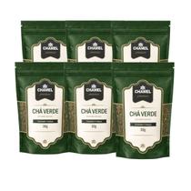 Kit 6 Pacote de Chá Verde Premium Chamel 30g