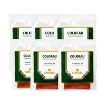 Kit 6 Pacote de Colorau Chamel 30g Condimento Culinário Kit 6 Pacote de Colorau Chamel 30g Condimento Culinário