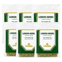 Kit 6 Pacote de Lemon Herbs Chamel 30g Condimento Preparado Kit 6 Pacote de Lemon Herbs Chamel 30g Condimento Preparado