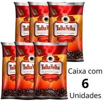 Kit 6 Pacotes De Café Tulha Velha Torrado E Moido Cocapec Em 500g Para Hotel e Pousada