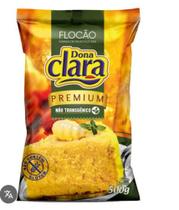 Kit 6 Pacotes de Flocão de Milho Dona Clara Não Transgênico Sem Glúten 500g