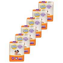 Kit 6 Pacotes de Fraldas Descartável Infantil Pom Pom Protek