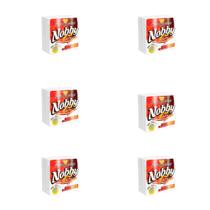 Kit 6 Pacotes de Guardanapo 21x22cm folha simples Nobby com 50 folhas