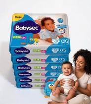 Kit 6 Pacotes Fralda Baby Sec Confort Sec XXG - Máxima Secura e Conforto Kit 6 Pacotes Fralda Baby Sec Confort Sec XXG - Máxima Secura e Conforto
