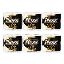 Kit 6 Pacotes Papel Higiênico Folha Dupla 30x10 Ness