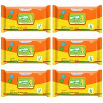Kit 6 Pacotes Toalhas Umedecidas Natural Baby 50 Unidades Flip Top ou Unidade Kit 6 Pacotes Toalhas Umedecidas Natural Baby 50 Unidades Flip Top ou Unidade