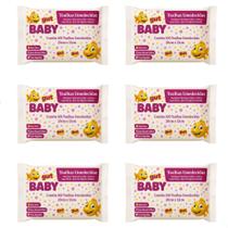 Kit 6 Pacotes Toalhinhas Umedecidas Para Bebe C/100UN CADA 20cm 13cm - Gut Gut Baby Kit 6 Pacotes Toalhinhas Umedecidas Para Bebe C/100UN CADA 20cm 13cm - Gut Gut Baby