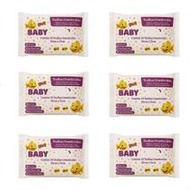 Kit 6 Pacotes Toalhinhas Umedecidas Para Bebe C/50UN CADA 20cm 13cm - Gut Gut Baby Kit 6 Pacotes Toalhinhas Umedecidas Para Bebe C/50UN CADA 20cm 13cm - Gut Gut Baby