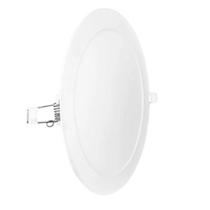 Kit 6 Painéis Led Embutir 15w Redonda Branca Fria 6000k Kit 6 Painéis Led Embutir 15w Redonda Branca Fria 6000k