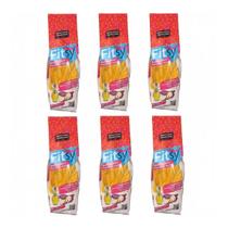 Kit 6 palitos de batata doce com povilho azeite picante 60g fitsy