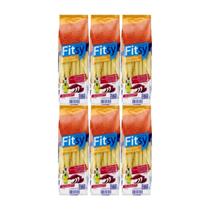 Kit 6 Palitos De Batata Doce Com Povilho E eite 50G Fitsy Kit 6 Palitos De Batata Doce Com Povilho E eite 50G Fitsy