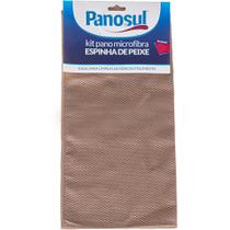 Kit 6 Pano 50x70 Espinha de Peixe Microfibra Super Absorção Panosul Kit 6 Pano 50x70 Espinha de Peixe Microfibra Super Absorção Panosul
