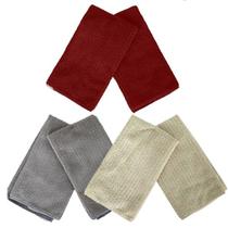 Kit 6 Pano Copa Pia Cozinha Microfibra Absorve 40X48 Pra Jg2