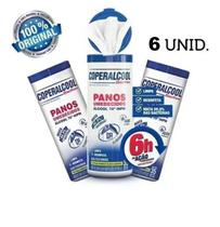 Kit 6 Pano Limpeza Umedecido Higiene Multiuso Colperalcool - Coperalcool