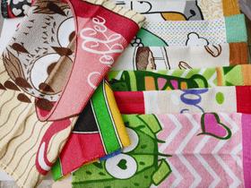 Kit 6 Panos de prato atoalhado estampado Teka Primore Sortido 40 cm X 65 cm Kit 6 Panos de prato atoalhado estampado Teka Primore Sortido 40 cm X 65 cm