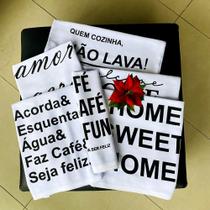 Kit 6 Panos de Prato (Pé de Galinha) Super Premium - Sendo Feliz na Cozinha Kit 6 Panos de Prato (Pé de Galinha) Super Premium - Sendo Feliz na Cozinha