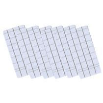 Kit 6 panos de prato teka chef premium atoalhado 100% algodão 45 x 70cm