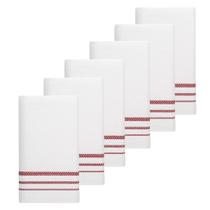 Kit 6 Panos De Prato Teka Premium Nobre 100% Algodão 45x70cm