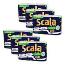Kit 6 Papel Toalha Scala Plus Mega 3 Rolos cada