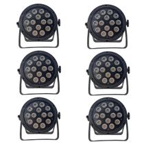 Kit 6 Par Led 14X12W 6 In 1 Rgbw-Ya Indoor Onelight