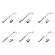 Kit 6 Parafuso Garra Para Pandeiro E Tamborim Com Porca - Spanking Kit 6 Parafuso Garra Para Pandeiro E Tamborim Com Porca - Spanking