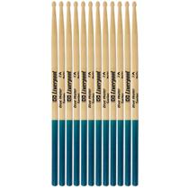 Kit 6 Pares de Baqueta Blue Water Ponta de Madeira Liverpool