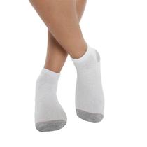 Kit 6 Pares de Meia Esportiva Hanes Cano Curto 5186 Branco - Único