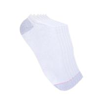 Kit 6 Pares de Meia Esportiva Hanes Sapatilha 5190 Branco