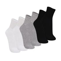Kit 6 pares de meia esportiva trifil cano medio original nf