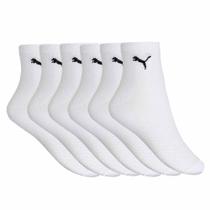 Kit 6 Pares de Meia Puma Cano Médio Esportiva