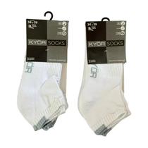 Kit 6 Pares De Meias Brancas Cano Curto Kyor Unissex 3439 Kit 6 Pares De Meias Brancas Cano Curto Kyor Unissex 3439