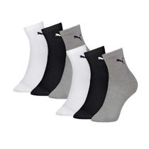 Kit 6 Pares De Meias Femininas Cano Médio Esportiva Sport Em Algodão Kit 6 Pares De Meias Femininas Cano Médio Esportiva Sport Em Algodão