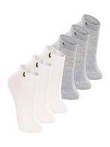 Kit 6 Pares de Meias Infantil Cano Curto Lupo 2725-005 Colorido