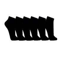 Kit 6 Pares de Meias Pretas Trifil T08720 Cano Médio