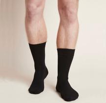 Kit 6 pares de meias social masculinas tradicional básicas para trabalho