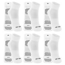 Kit 6 Pares Meia Antiderrapante Up Dry Hidroginástica Pilates Yoga Respirável Sola Emborrachada Kit 6 Pares Meia Antiderrapante Up Dry Hidroginástica Pilates Yoga Respirável Sola Emborrachada